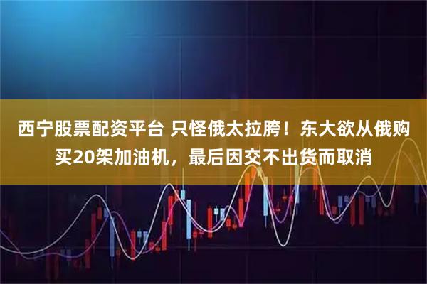 西宁股票配资平台 只怪俄太拉胯！东大欲从俄购买20架加油机，最后因交不出货而取消